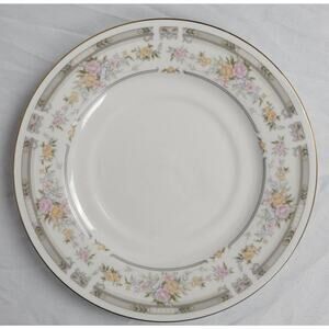 Farberware Fine China Southampton 1992 223K China Side Plate Pink Rose Floral
